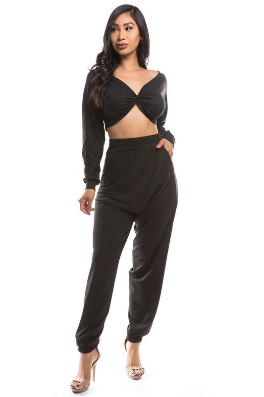 TWO PIECE PANT SET